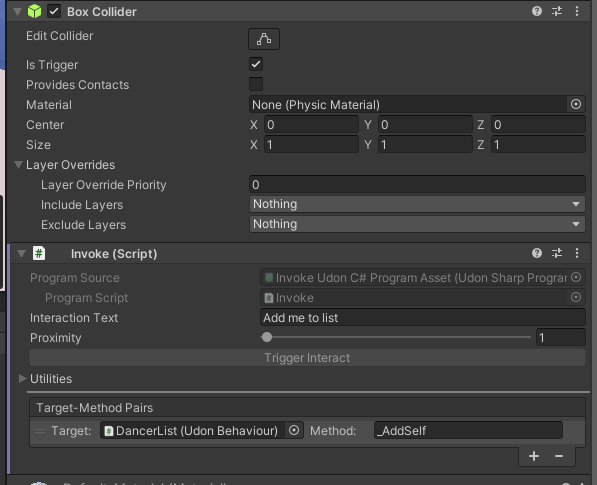 Invoke Script Example